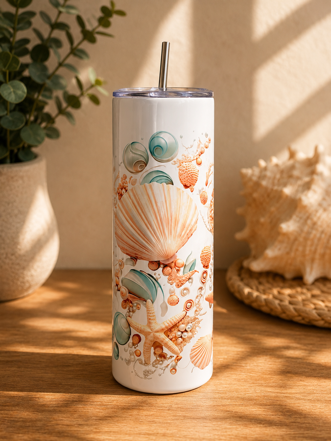 Gourde Inox « Coquillage »