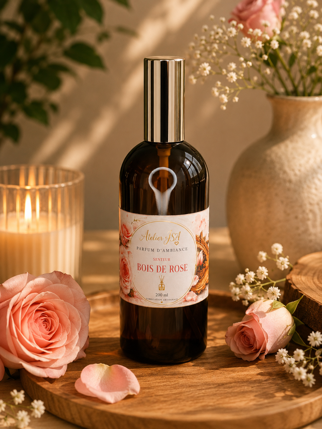 Parfum d'ambiance Bois de Rose 200 ml
