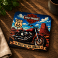 Dessous de Verre en Liège – "La route est ma thérapie" Harley Davidson