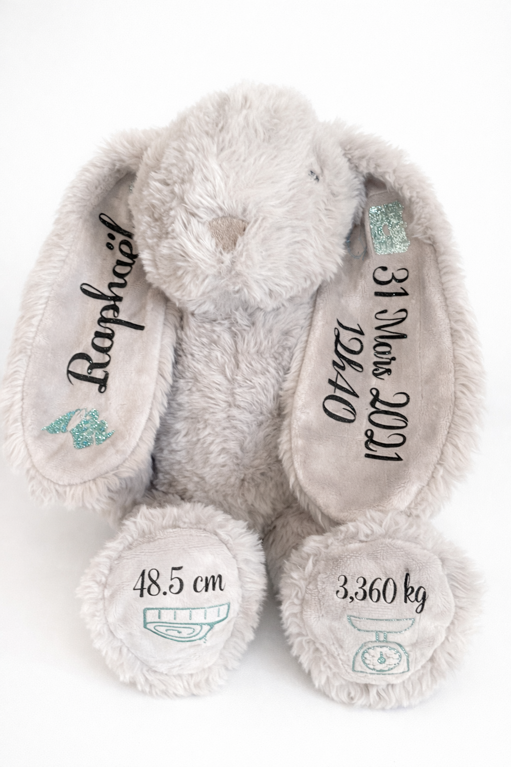 Doudou de Naissance - 100% Personnalisable