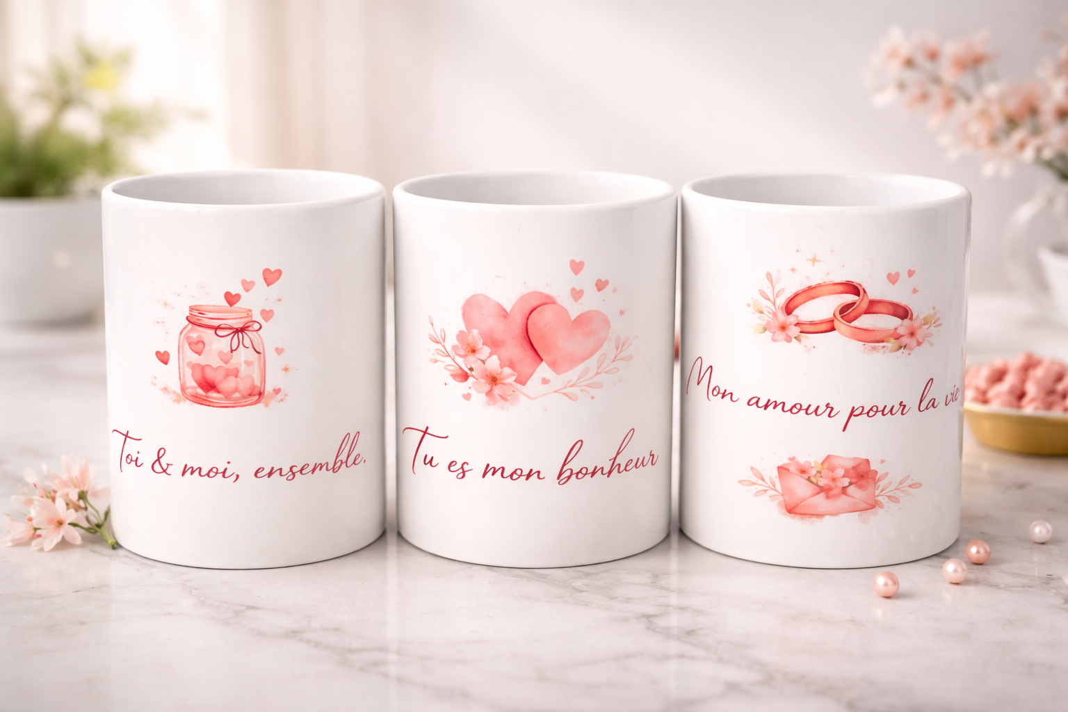 Tasse Mots d'Amour