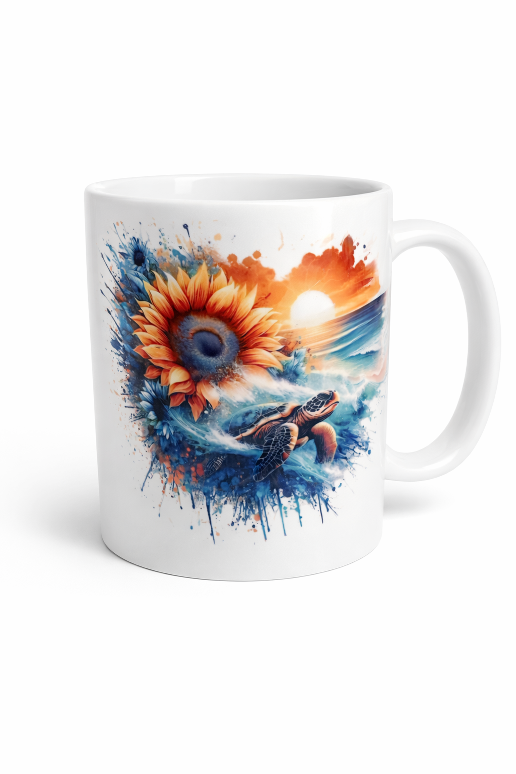 Tasse Thème Mer & Tortue