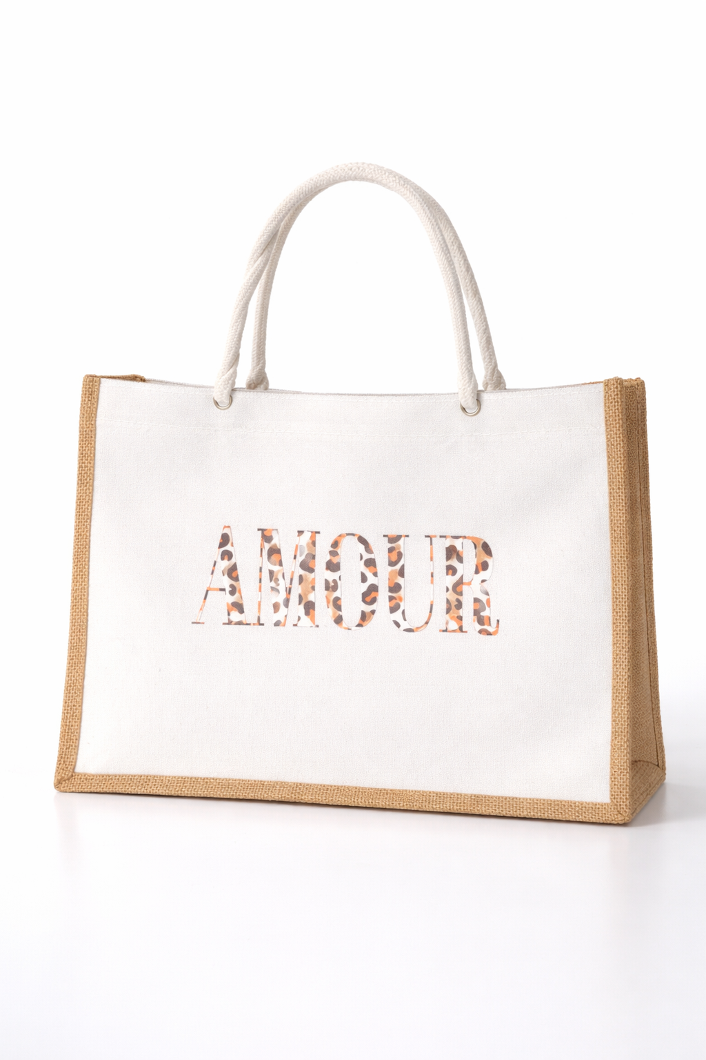 Sac en Toile de Jute « Amour »