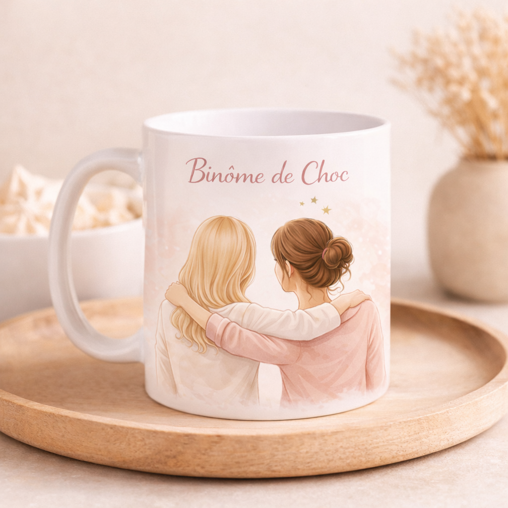 Tasse spéciale collègue 100% personnalisable