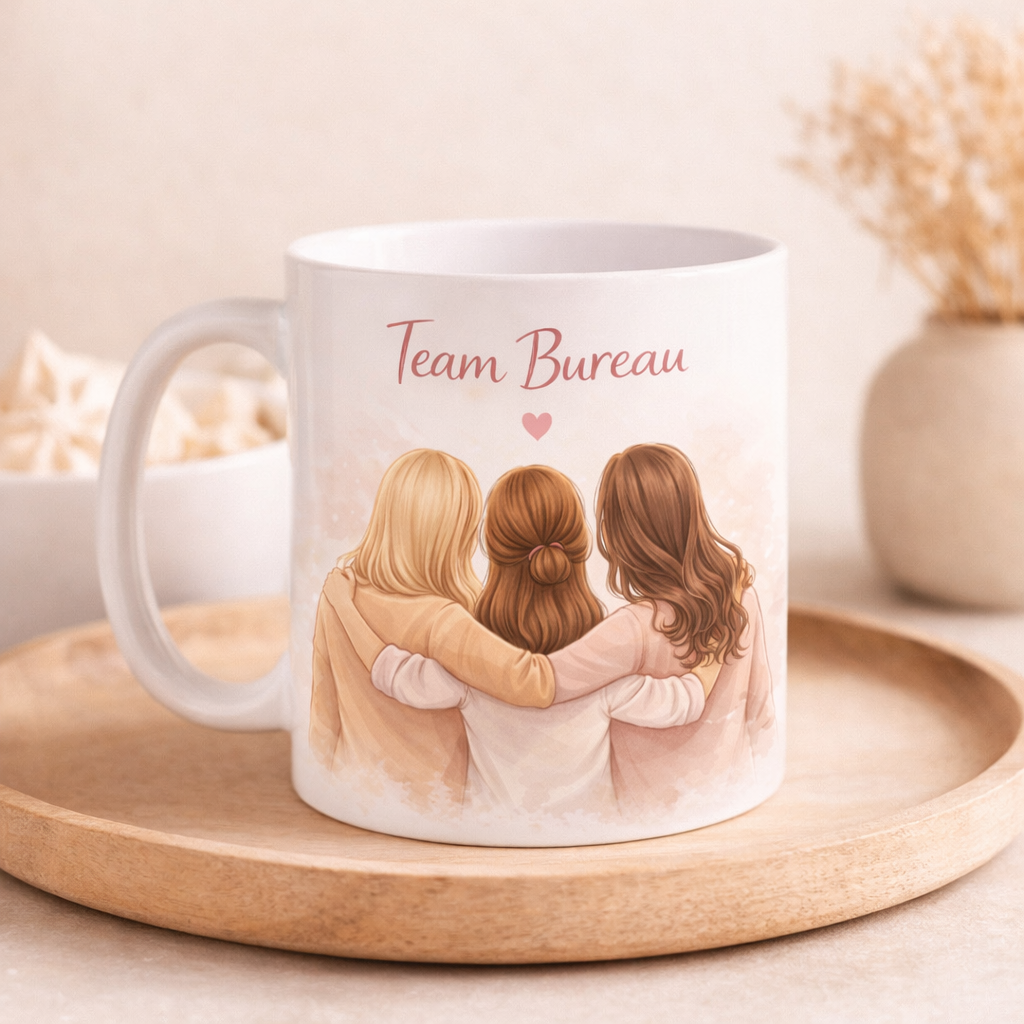 Tasse spéciale collègue 100% personnalisable